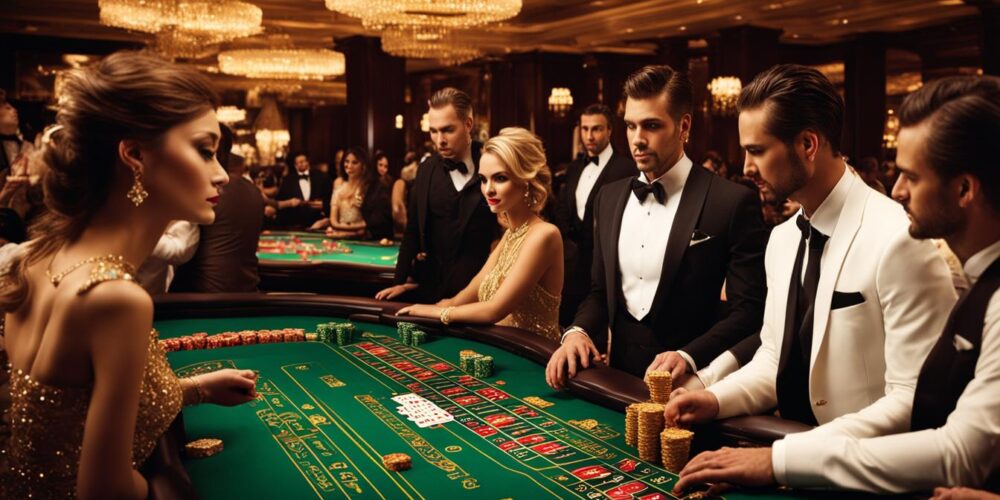 Permainan live dealer baccarat