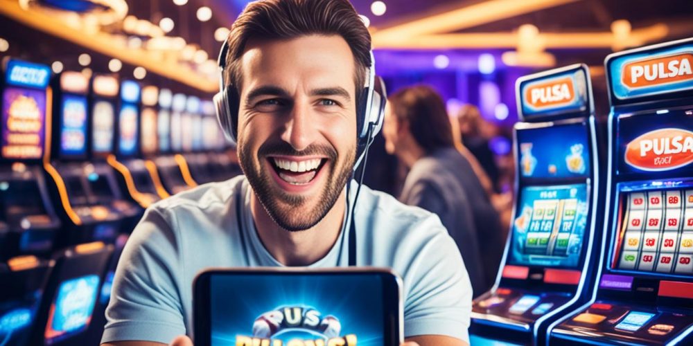 Main judi slot online  via pulsa