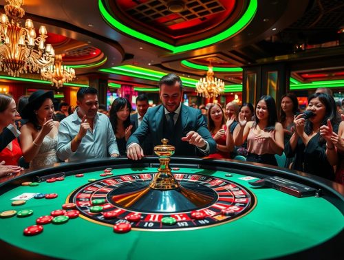 Permainan Judi live casino populer